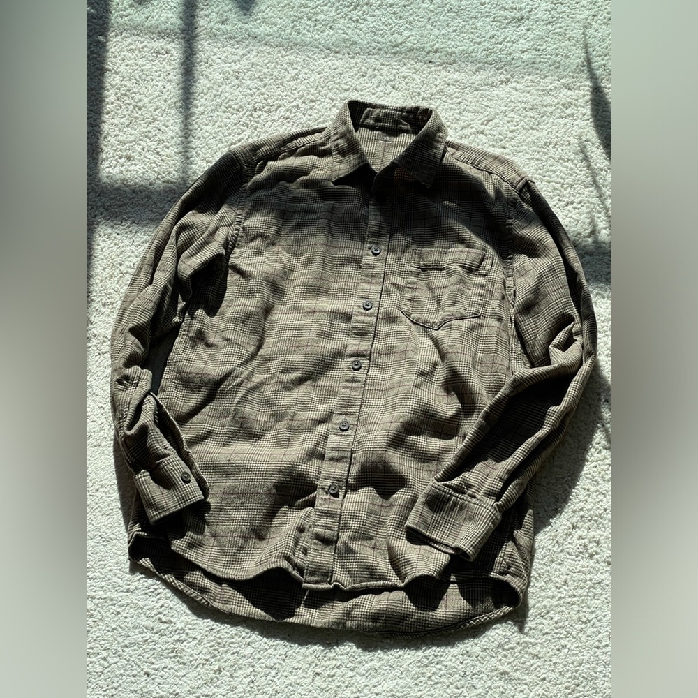 Muji flannel shirt